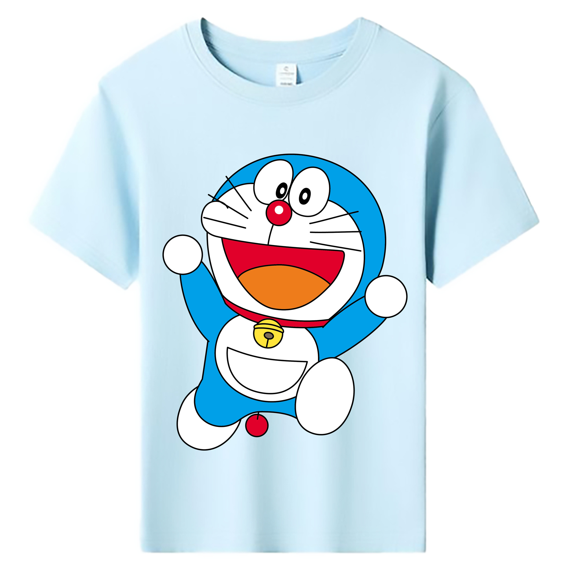 （画像用） ドラえもん Doraemon 綿100％キッズTシャツ（フロントプリント）